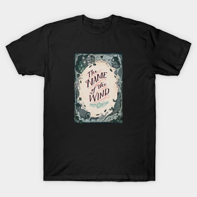 Name Of The Wind Novel T-Shirt by chaxue